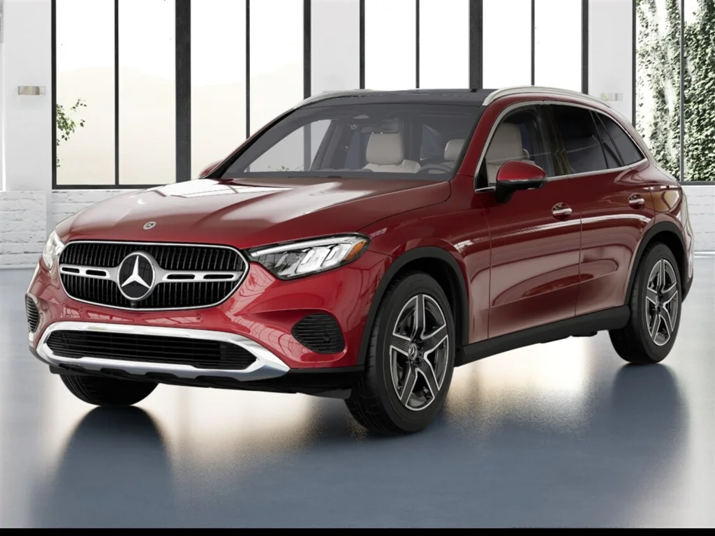 Certified Used 2026 Red Mercedes-Benz GLC 300 4MATIC® image 1