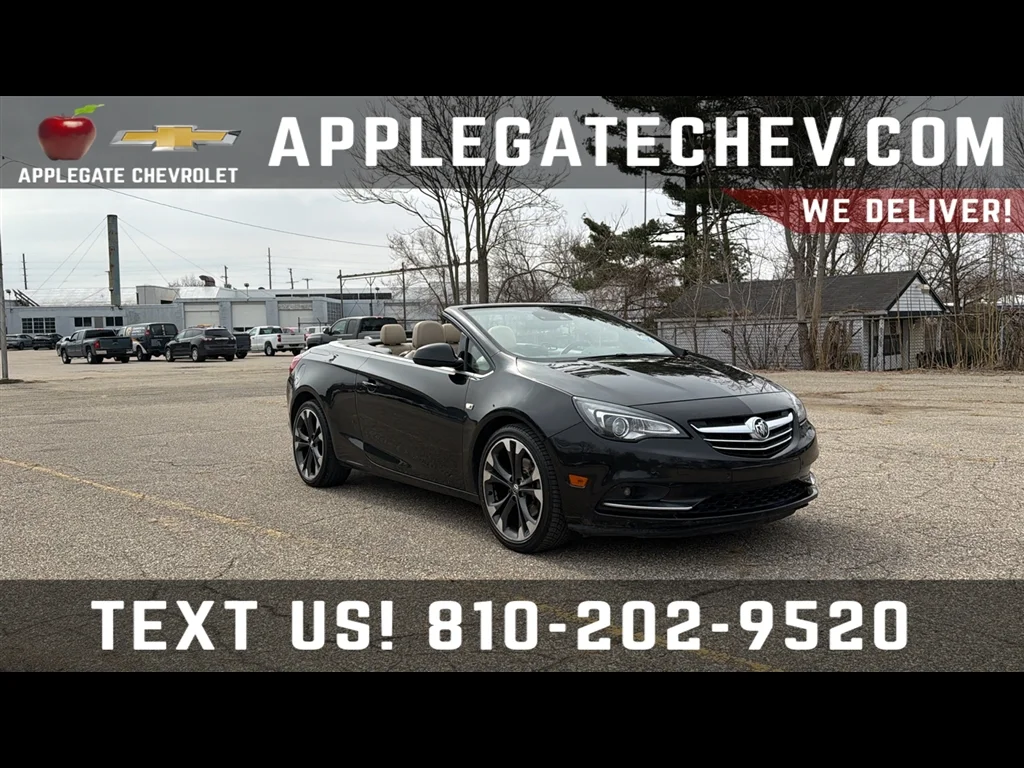 Black (EBONY TWILIGHT METALLIC) 2019 Buick Cascada Premium FWD Convertible Front-Wheel Drive