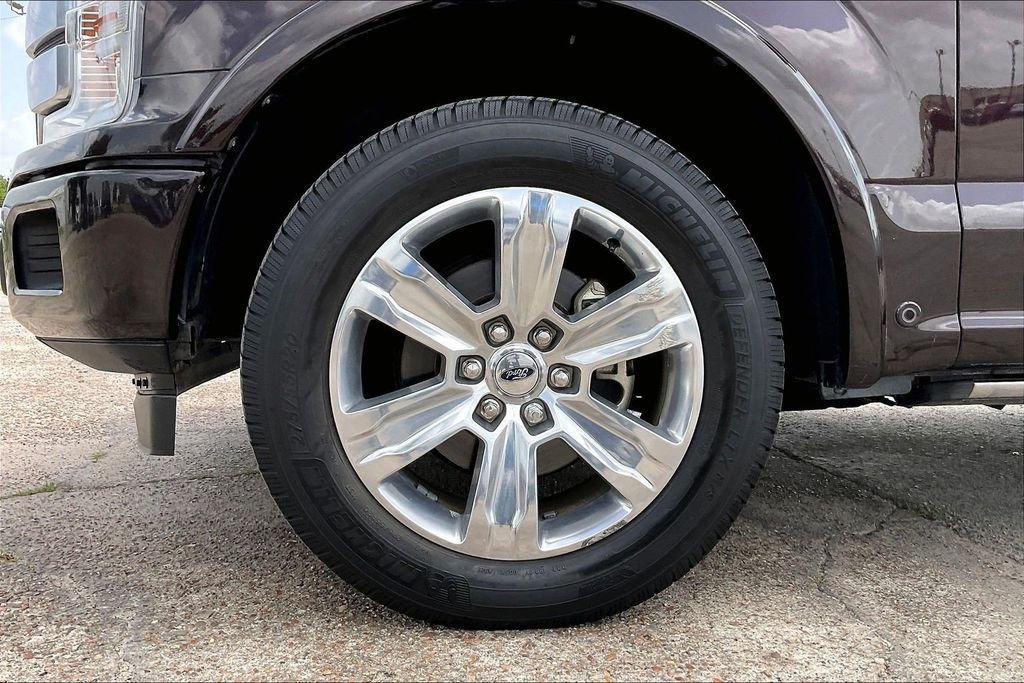 Used 2018 Shadow Black Ford Platinum image 35