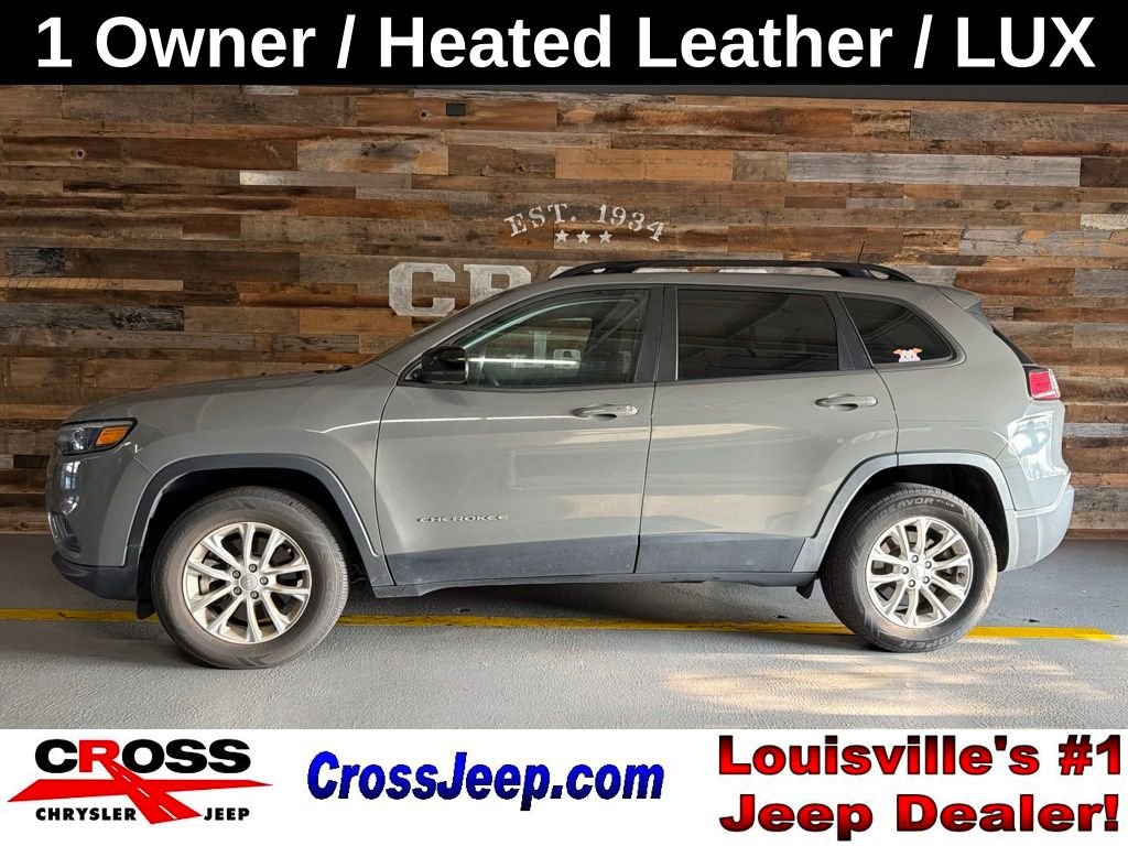 Used 2022 Gray Clearcoat Jeep Latitude Lux image 1