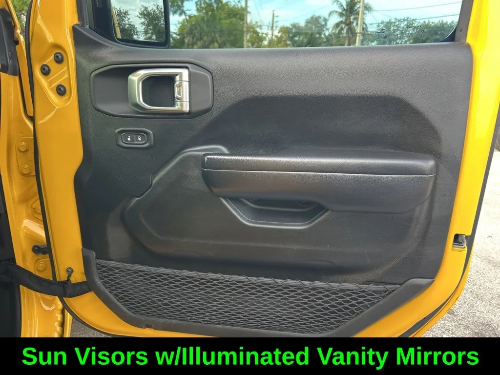 Certified Used 2020 Yellow Jeep Unlimited Sport S image 27