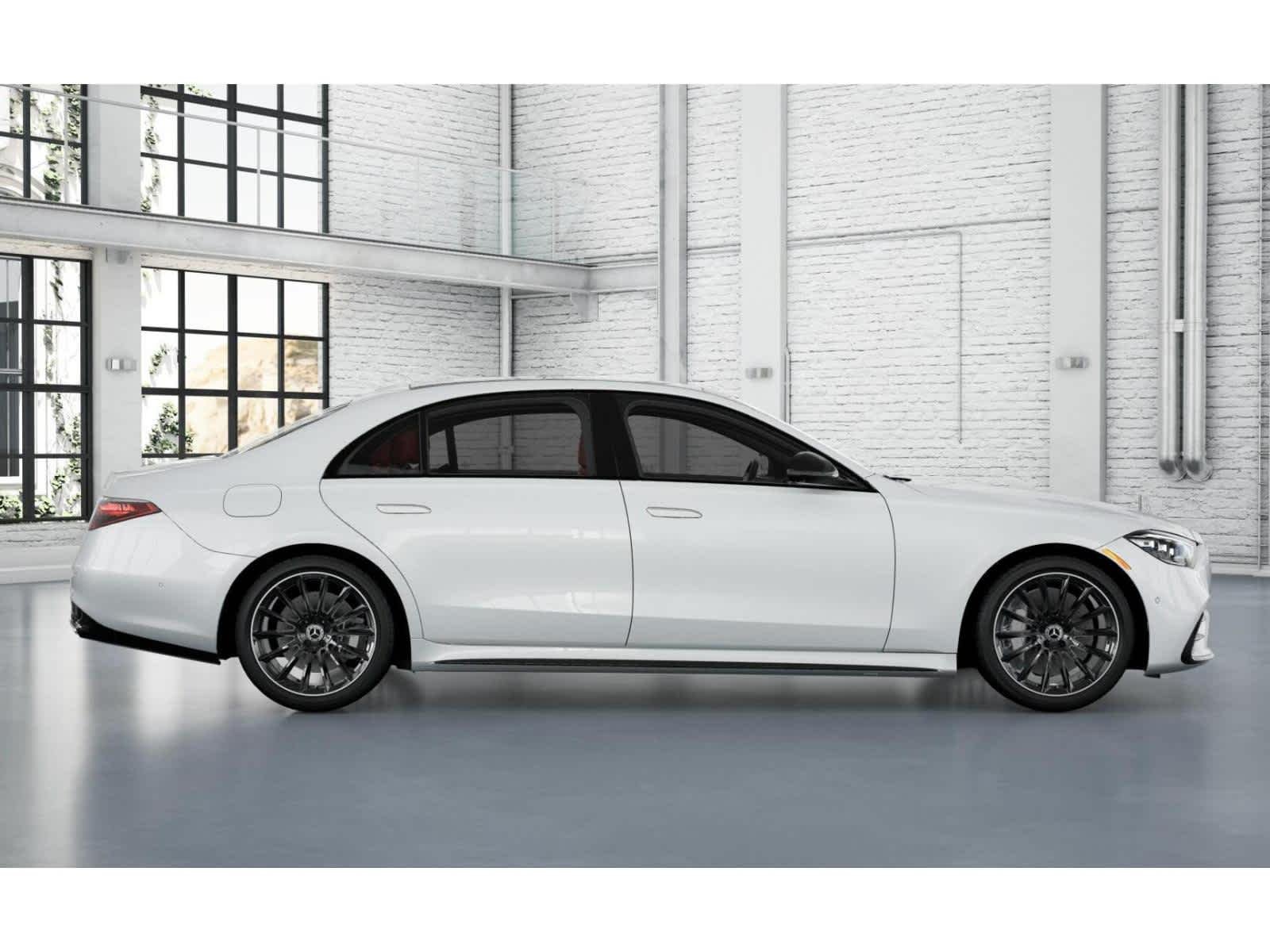 New 2026 MANUFAKTUR Moonlight White Metallic Mercedes-Benz S 580e image 15