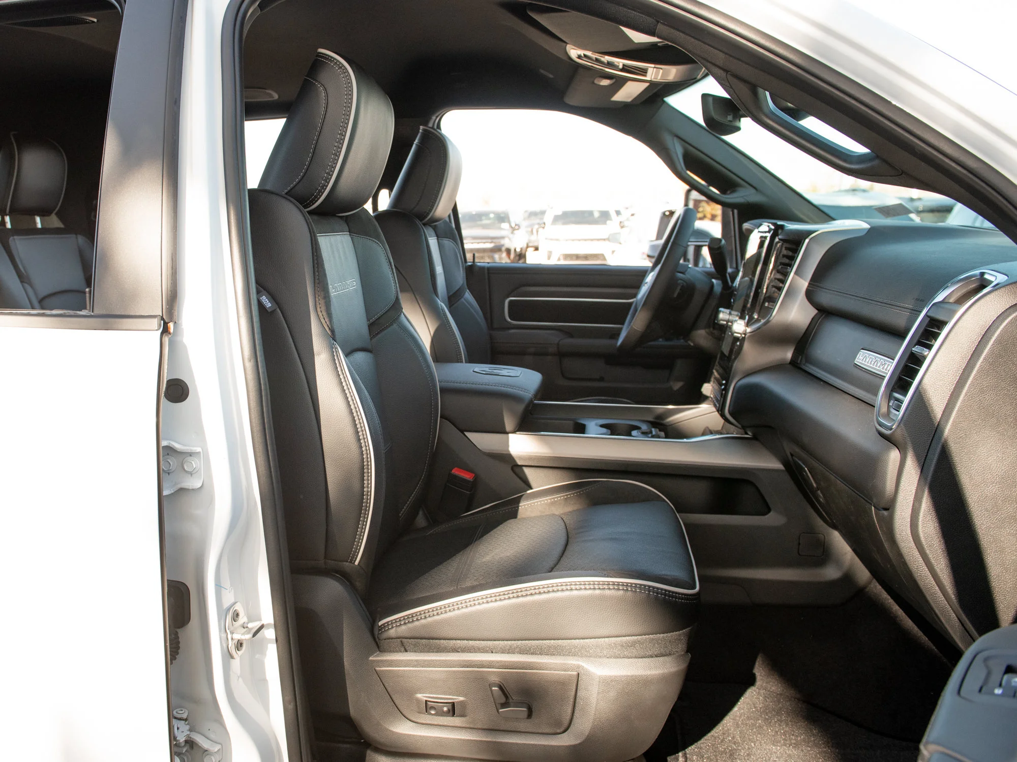 New 2027 White RAM Laramie Night* Mega Cab 4x4, Towing Tech Group, Heated/Ventilated Leather, Remote Start image 26