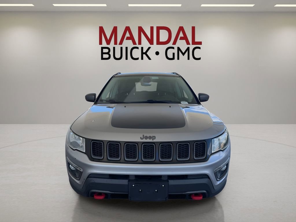 Used 2020 Jeep Compass Trailhawk with VIN 3C4NJDDB7LT203514 for sale in D'Iberville, MS