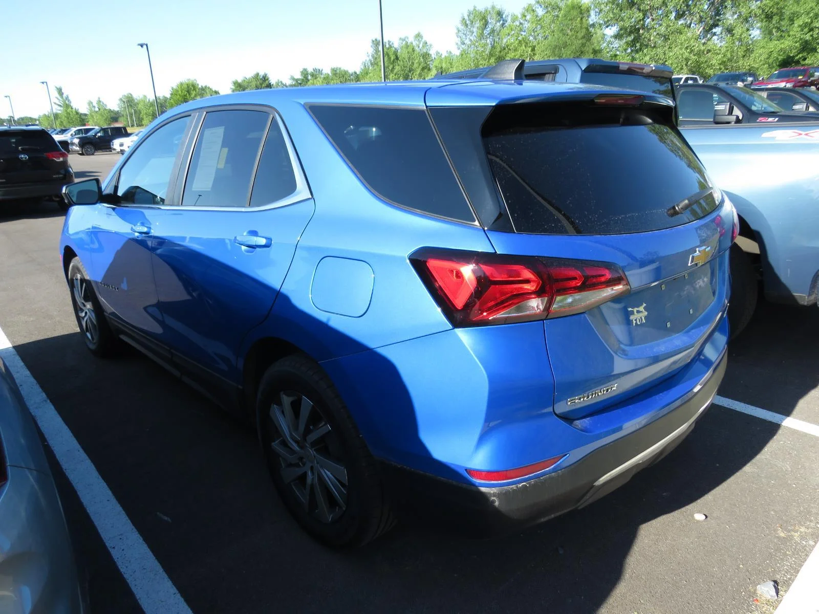 Used 2024 Riptide Blue Metallic Chevrolet LT image 8