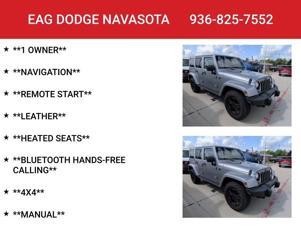 Used 2017 Silver Jeep Unlimited Sahara image 4