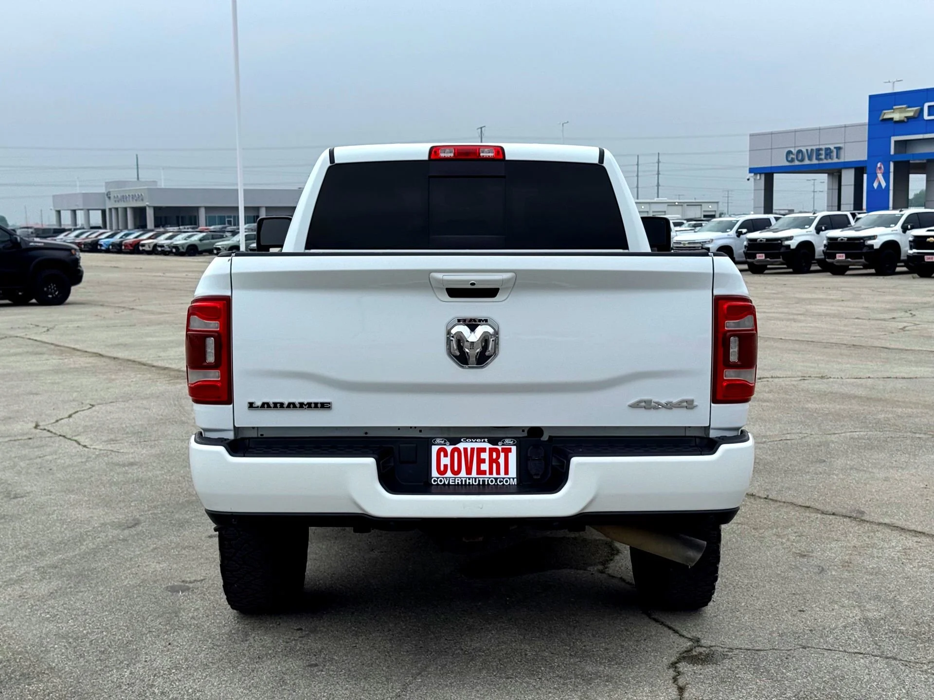 Used 2023 Bright White Clearcoat Ram Laramie image 8