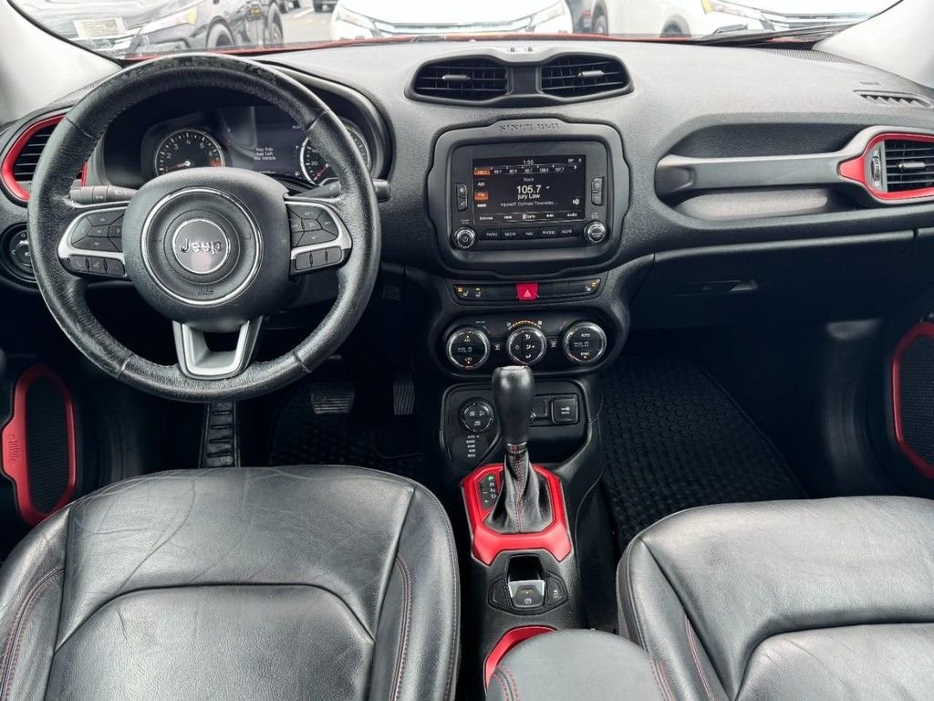 Used 2016 Orange Jeep Trailhawk image 11