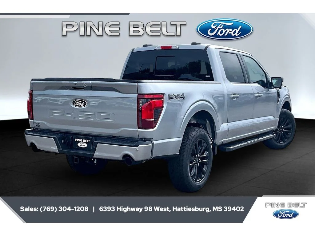 New 2026 Iconic Silver Metallic Ford XLT image 11