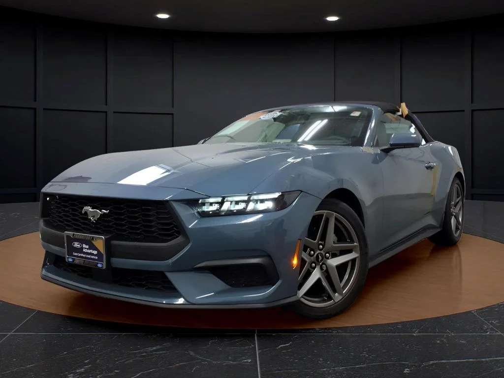 Certified Used 2025 Vapor Blue Ford EcoBoost Premium image 3