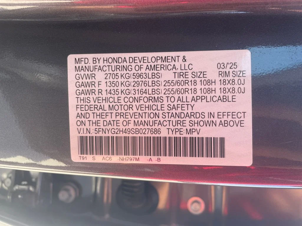 Used 2025 Gray Honda EX-L image 30