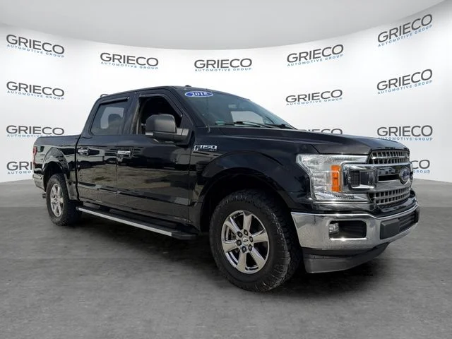 Certified Used 2018 Shadow Black Ford XLT image 1