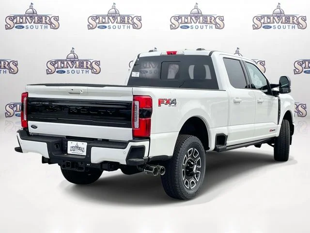 New 2026 Star White Metallic Tri-Coat Ford Platinum image 3