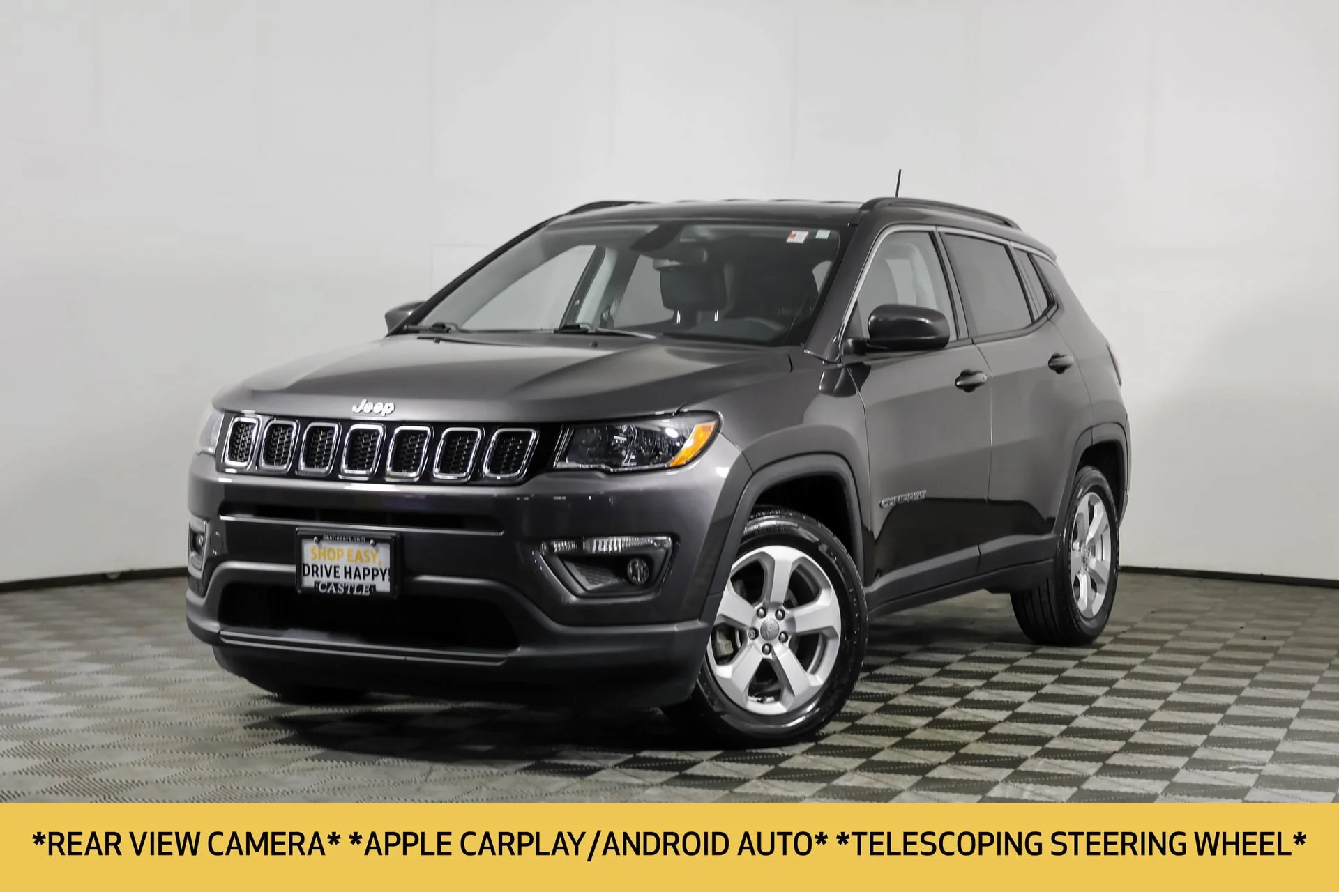 Used 2021 Jeep Compass Latitude with VIN 3C4NJCBB7MT518165 for sale in Elk Grove Village, IL