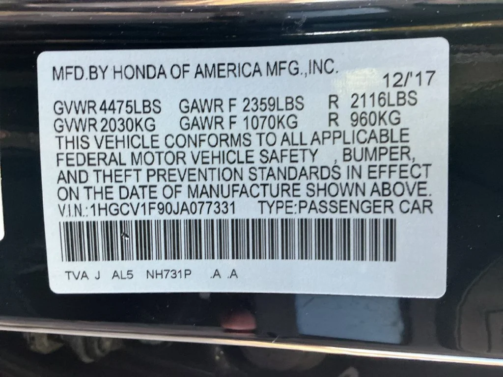 Used 2018 Black Honda Touring image 31