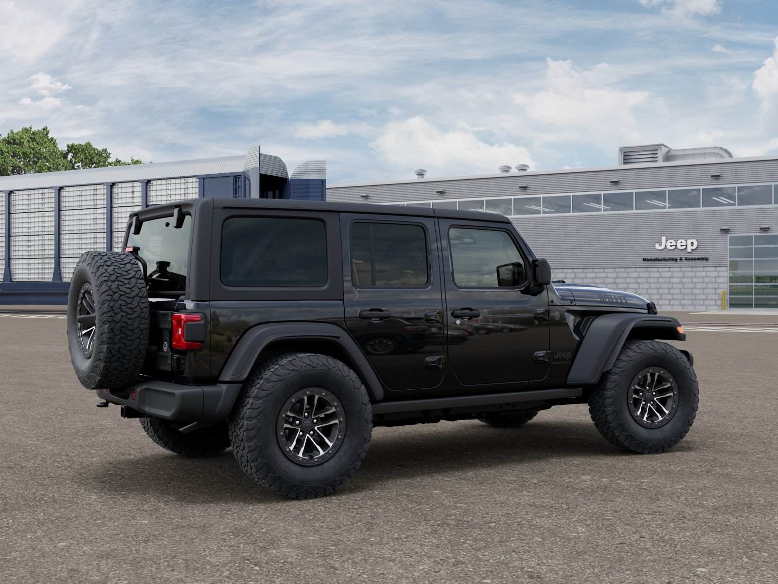New 2026 Black Clear-Coat Exterior Paint Jeep Willys image 4