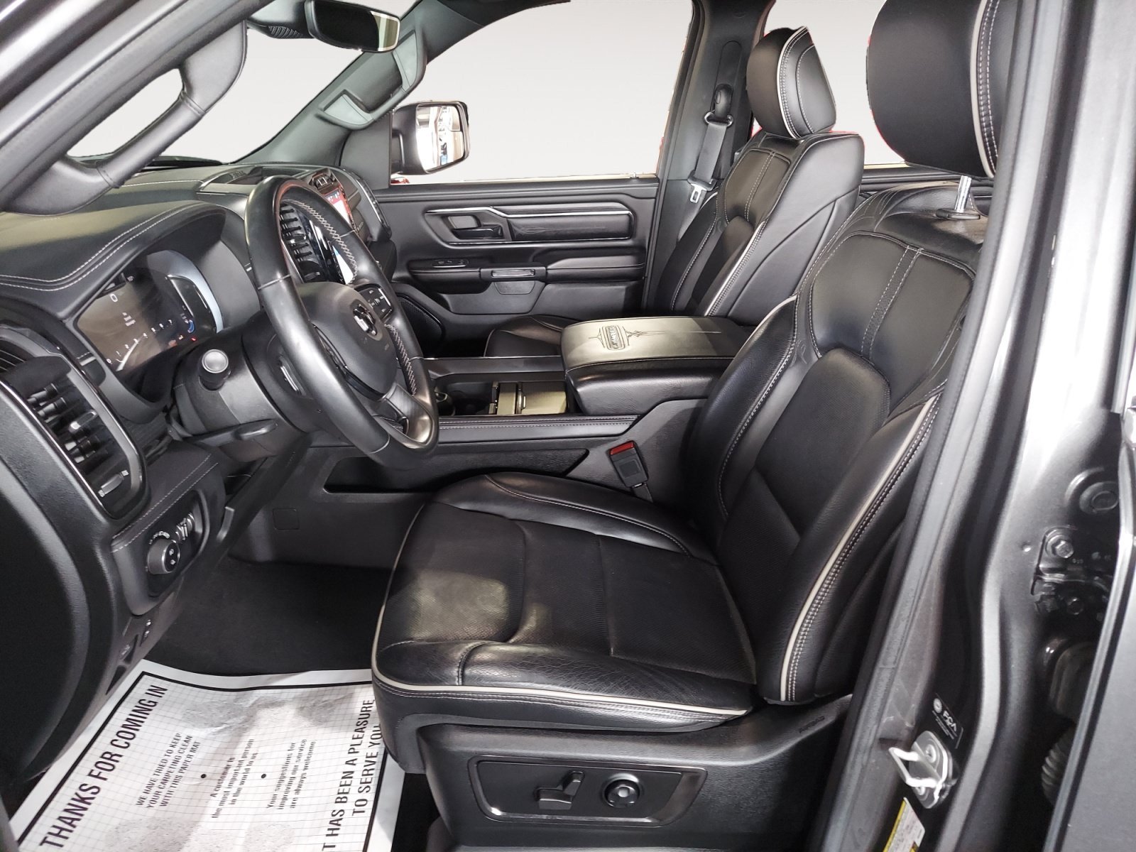 Used 2023 Granite Crystal Metallic Clearcoat Ram Limited image 23