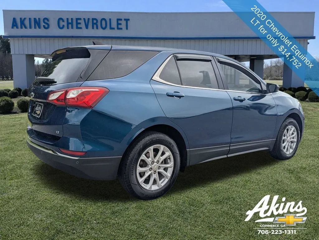 Used 2020 PACIFIC BLUE METALLIC Chevrolet LT image 4