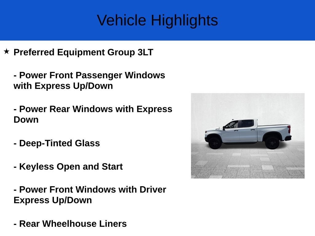 New 2026 Summit White Chevrolet ZR2 image 3