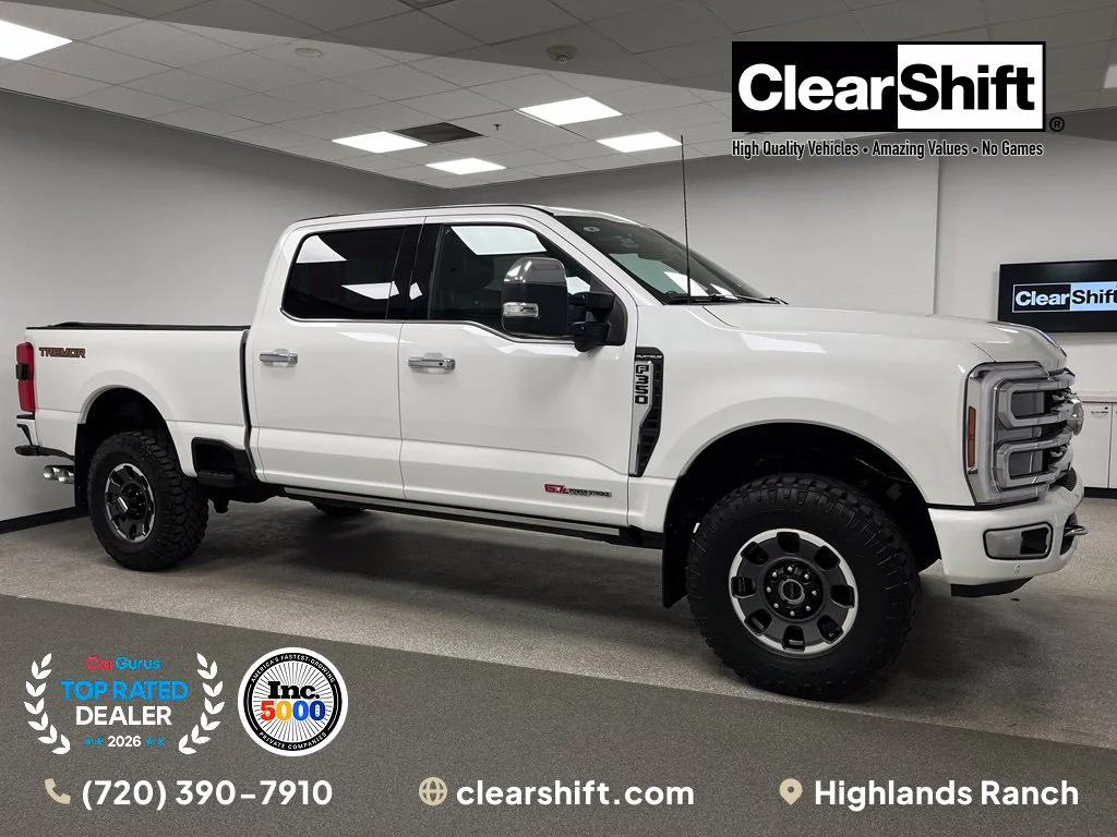 Used 2024 White Ford Platinum image 1