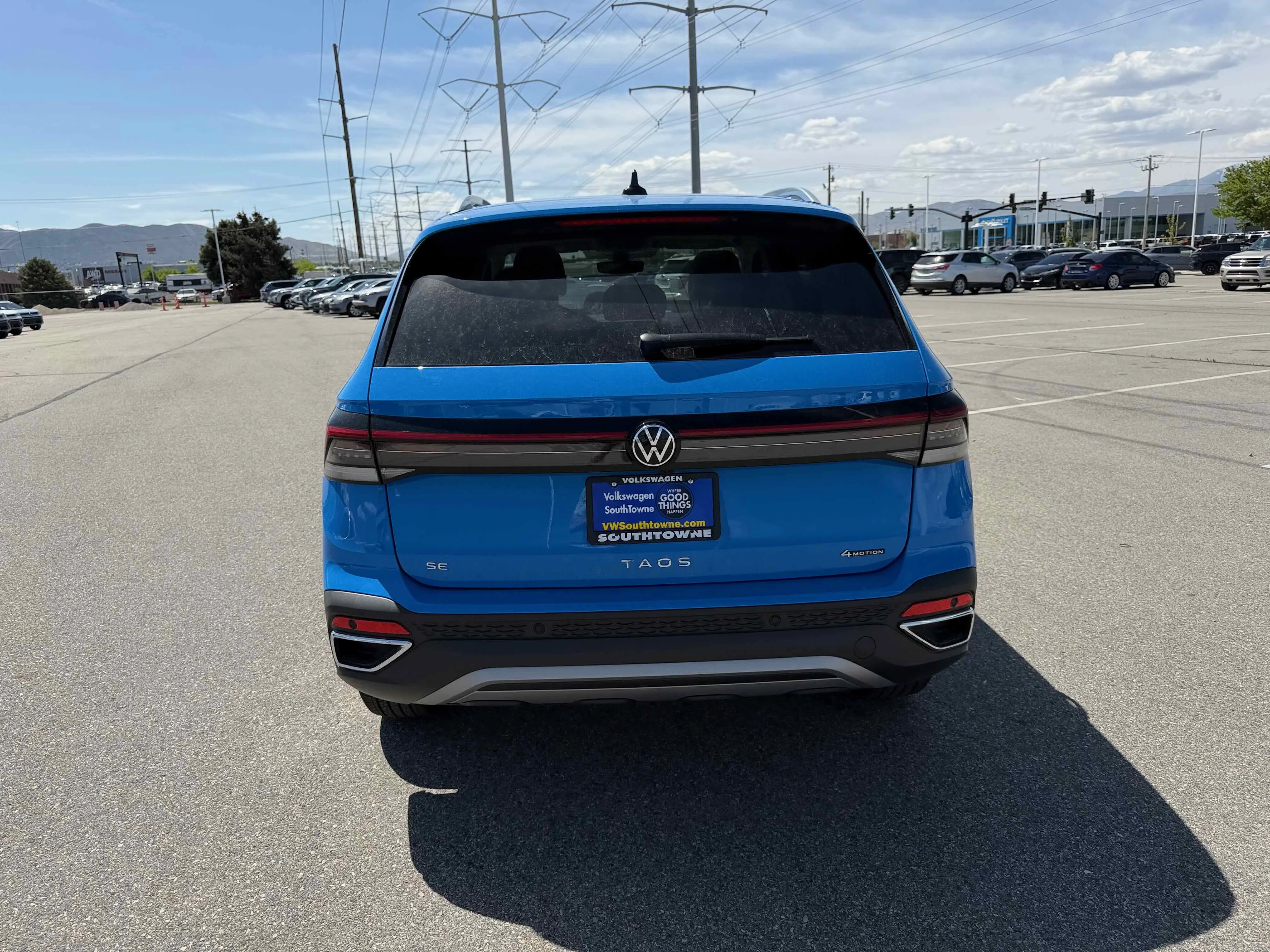 New 2026 Blue Volkswagen SE image 6