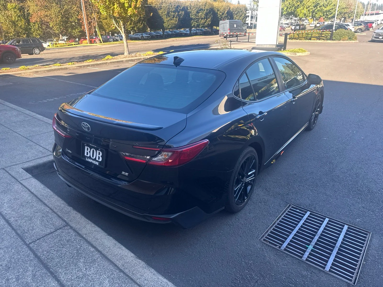 Used 2025 Black Toyota SE image 5