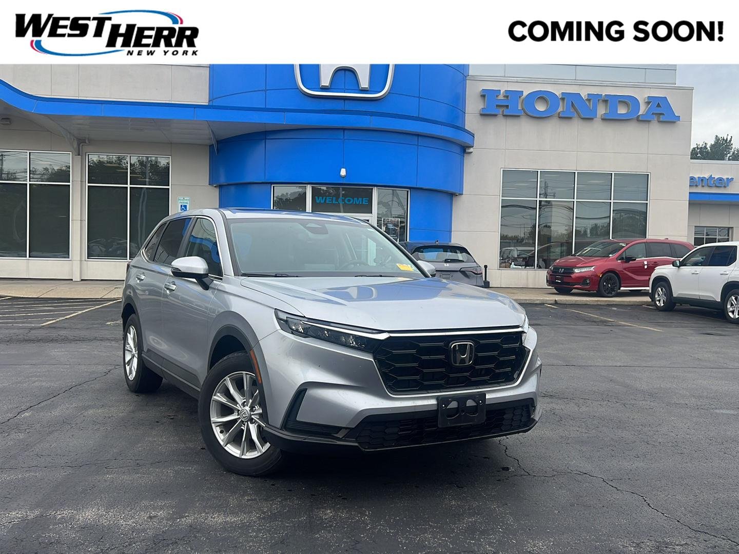 Used 2024 Lunar Silver Metallic Honda EX image 1