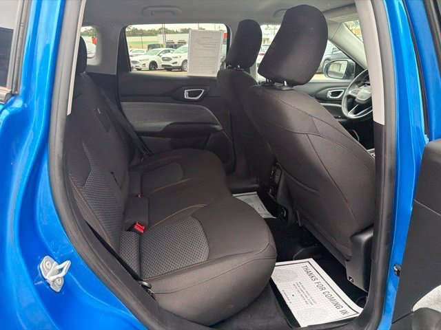 Used 2022 Laser Blue Pearlcoat Jeep Sport image 17