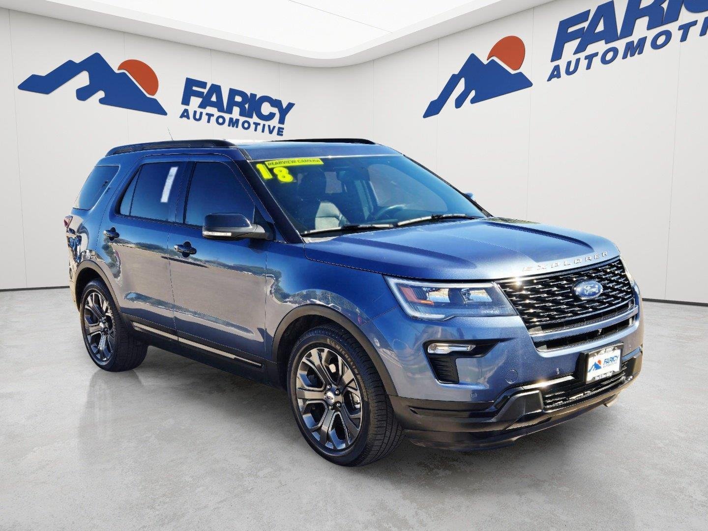 Certified Used 2018 Blue Ford Sport image 3