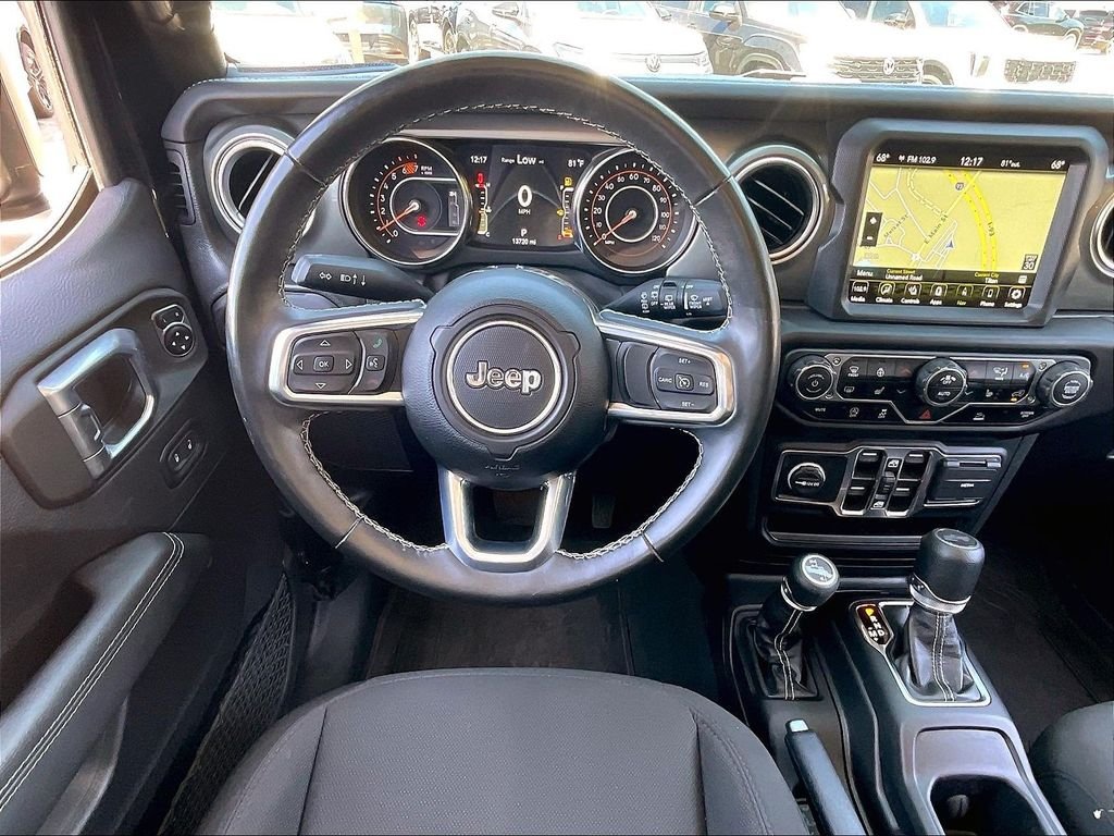 Used 2023 Black Clearcoat Jeep Sahara image 16