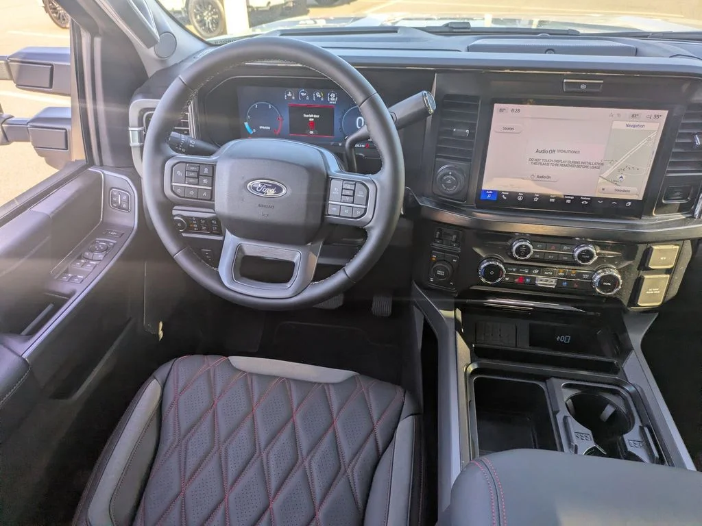 New 2026 Star White Metallic Tri-Coat Ford Lariat image 18
