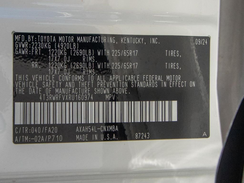 Used 2024 White Toyota XLE image 28