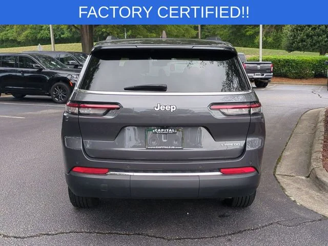 Used 2024 Gray Jeep Laredo image 4