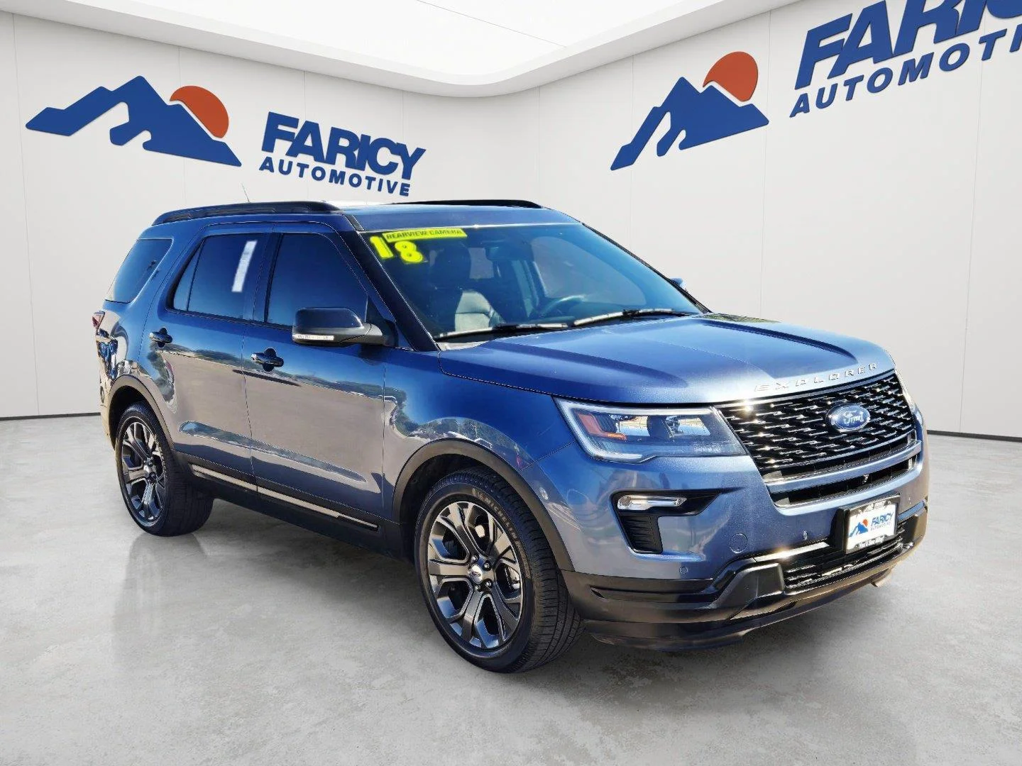 Used 2018 Blue Ford Sport image 3