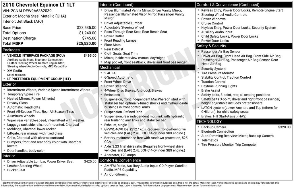 Used 2010 Gray Chevrolet LT image 2