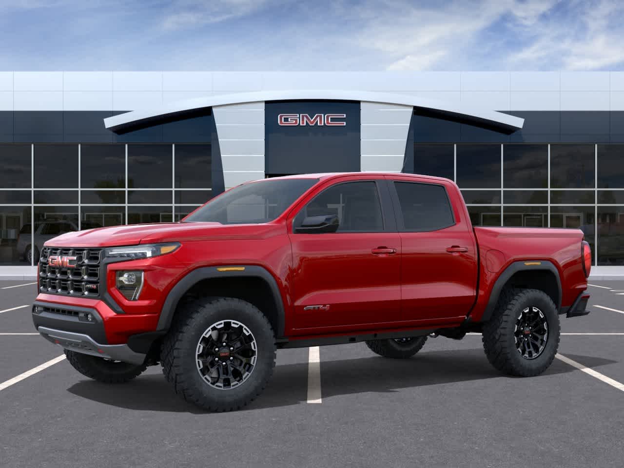 New 2026 Volcanic Red Tintcoat GMC AT4 image 2