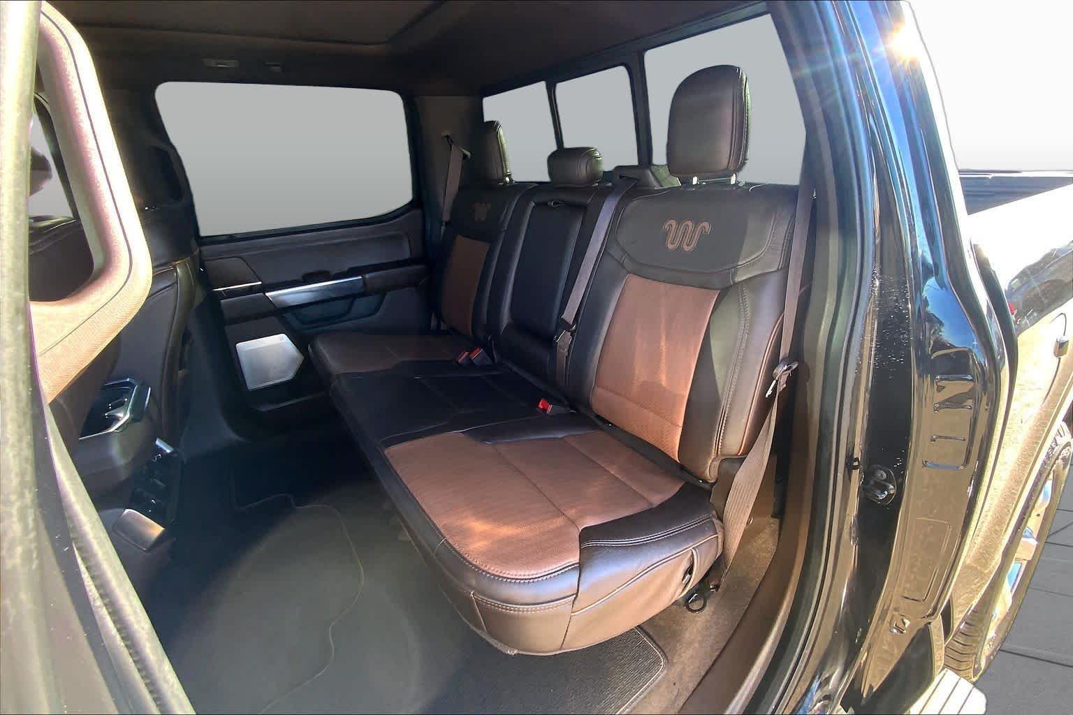 Used 2021 Agate Black Metallic Ford King Ranch image 20