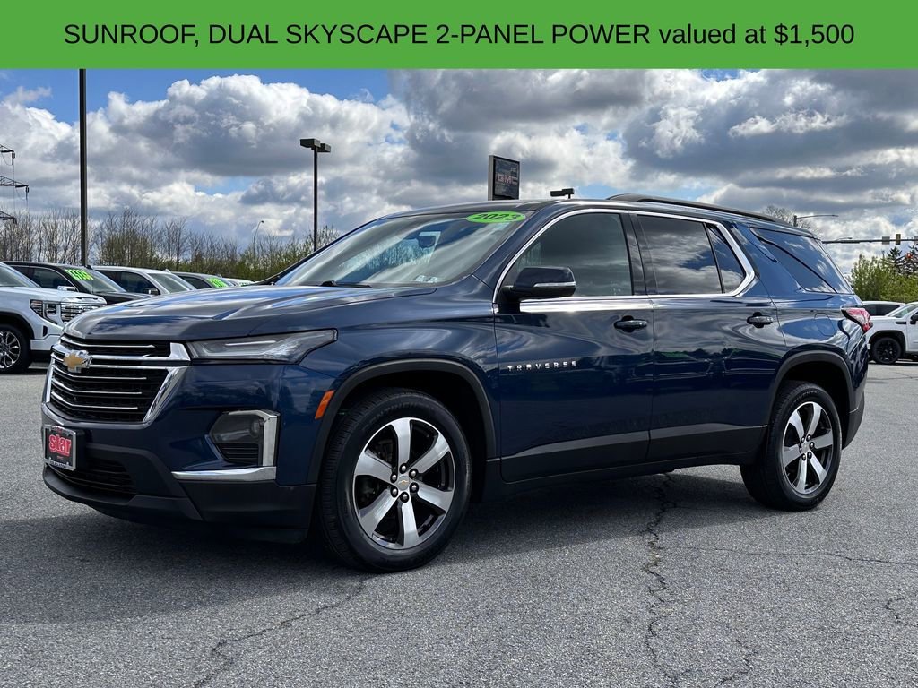 Used 2023 Northsky Blue Metallic Chevrolet LT Leather image 5