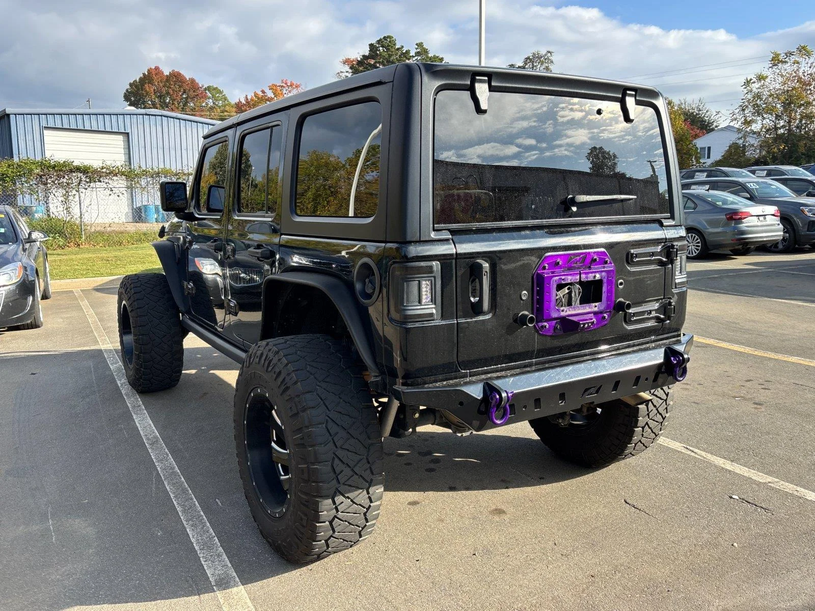 Used 2022 Black Clearcoat Jeep Unlimited Sport Altitude image 3