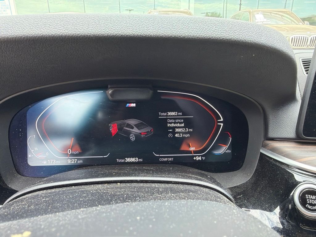 Certified Used 2023 Blue Metallic BMW 540i image 8