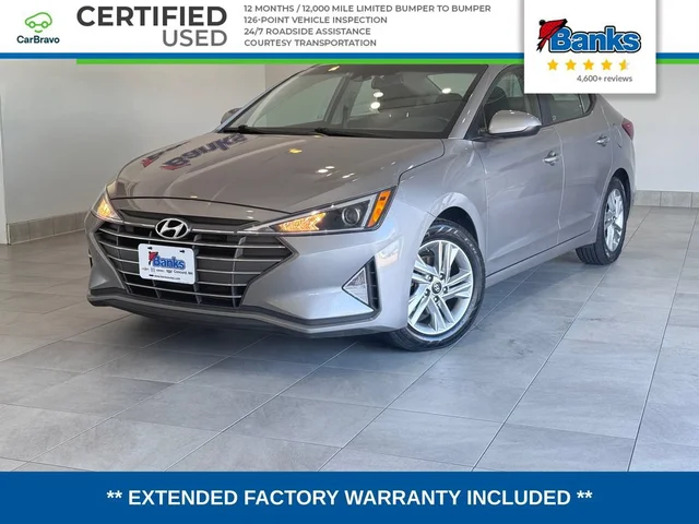 2020 Hyundai Elantra Value Edition
