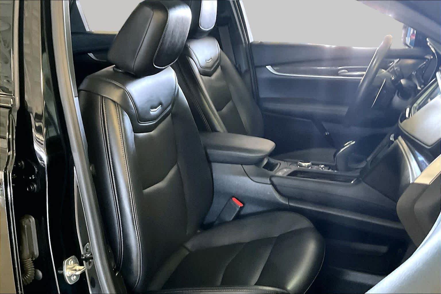 Used 2025 Stellar Black Metallic Cadillac AWD Sport image 8