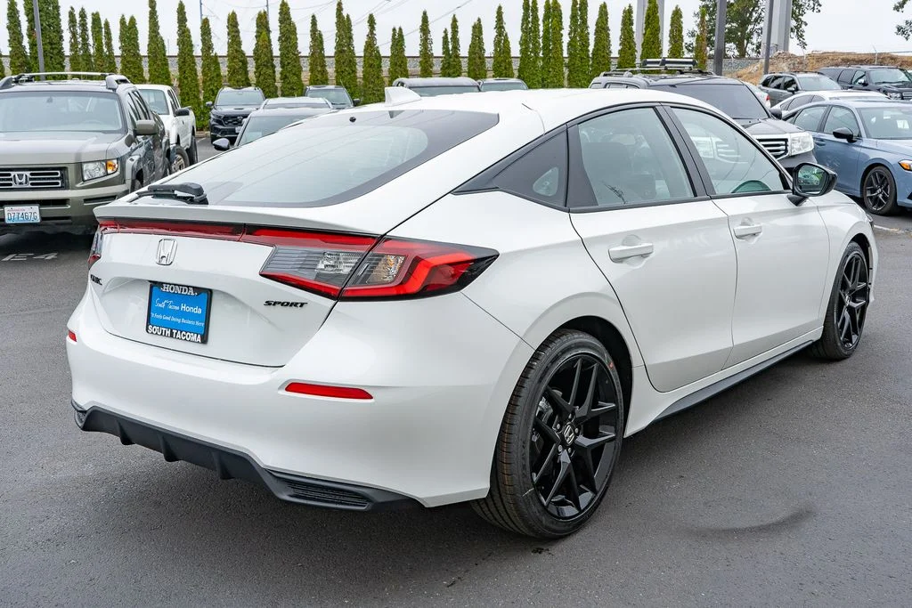 New 2026 Platinum White Pearl Honda Sport image 6