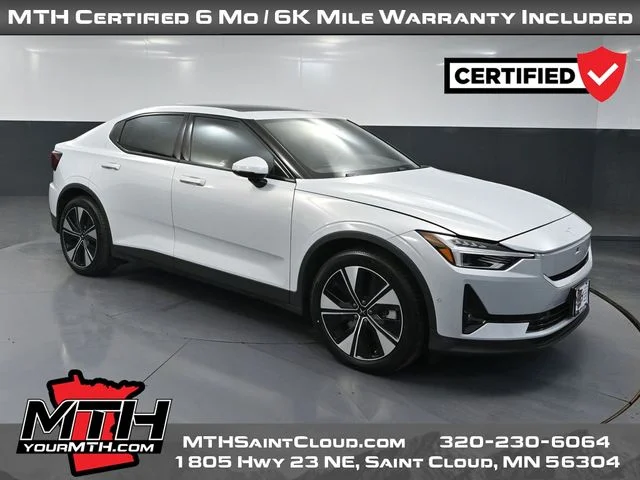 Certified Used 2024 White Polestar Long Range Dual Motor image 1