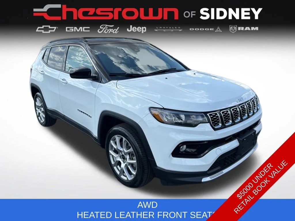 Used 2025 White Jeep Limited image 3