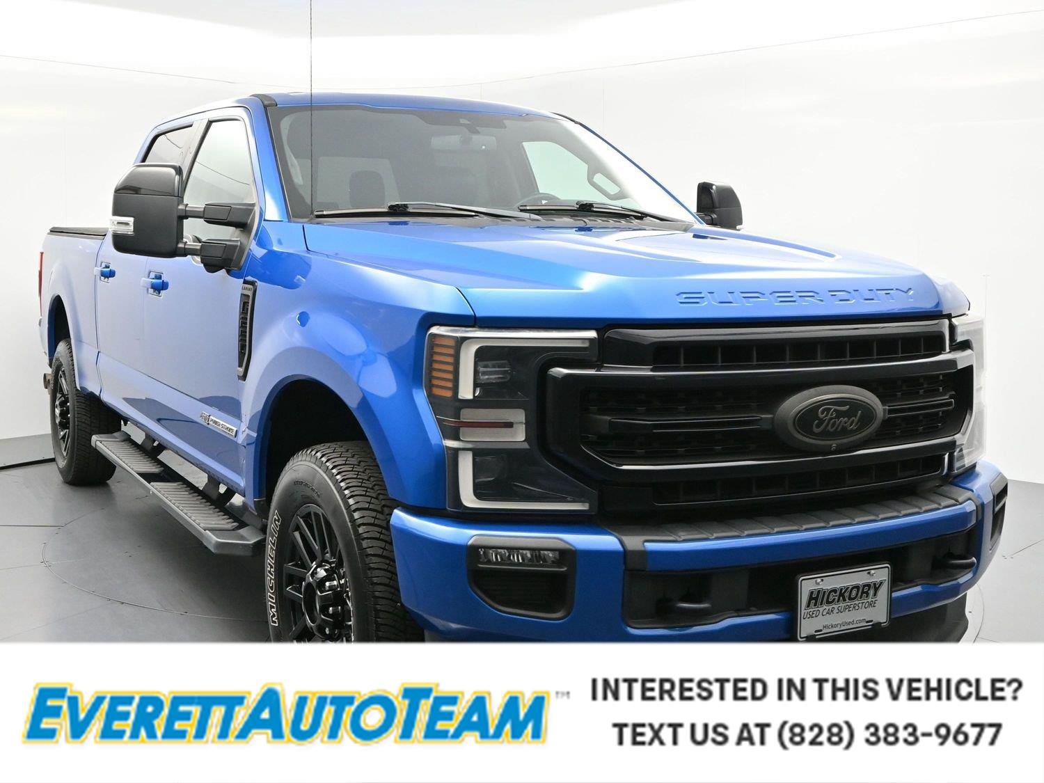Used 2020 Velocity Blue Ford Lariat image 1