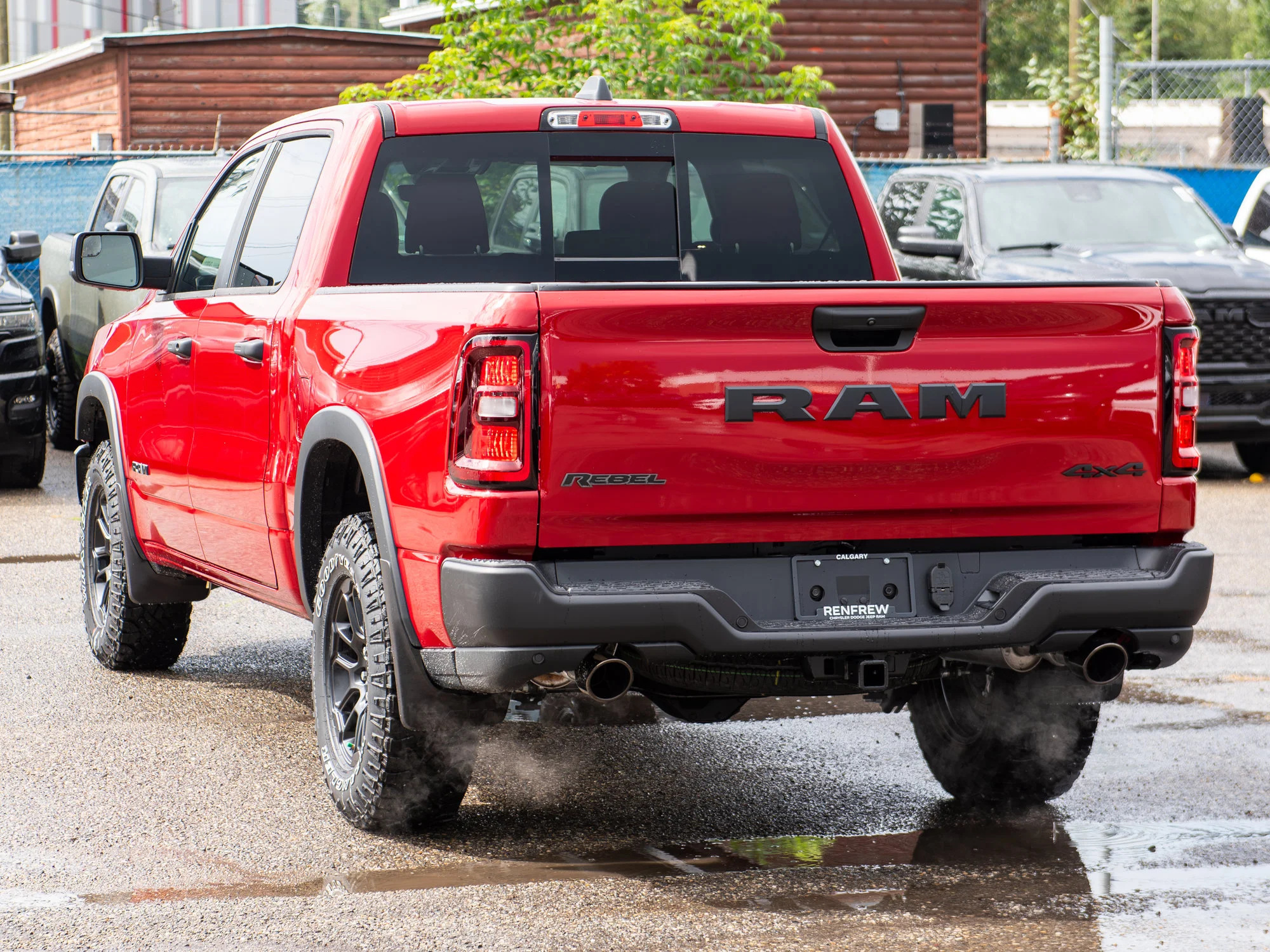 New 2026 Red RAM Rebel* Crew Cab 4x4, 33 Inch A/T Tires, Alpine Audio, Nav, Heated Seats/Wheel image 5