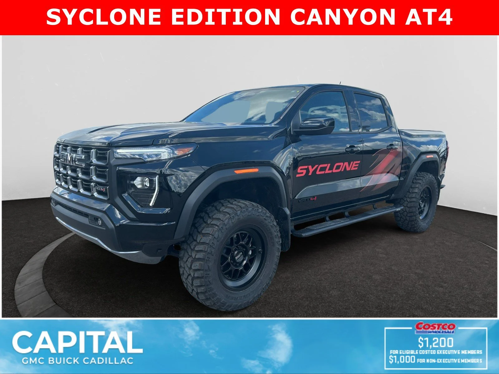 New 2026 Onyx Black GMC AT4 image 1