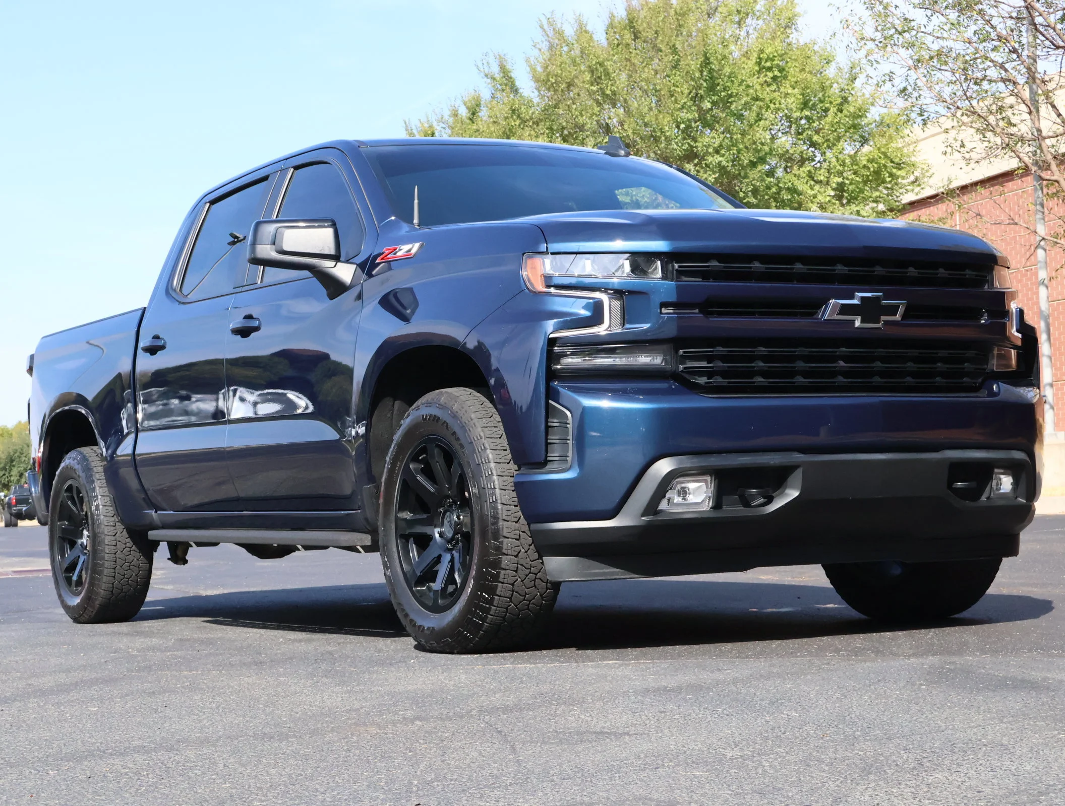 Used 2022 Northsky Blue Metallic Chevrolet RST image 1