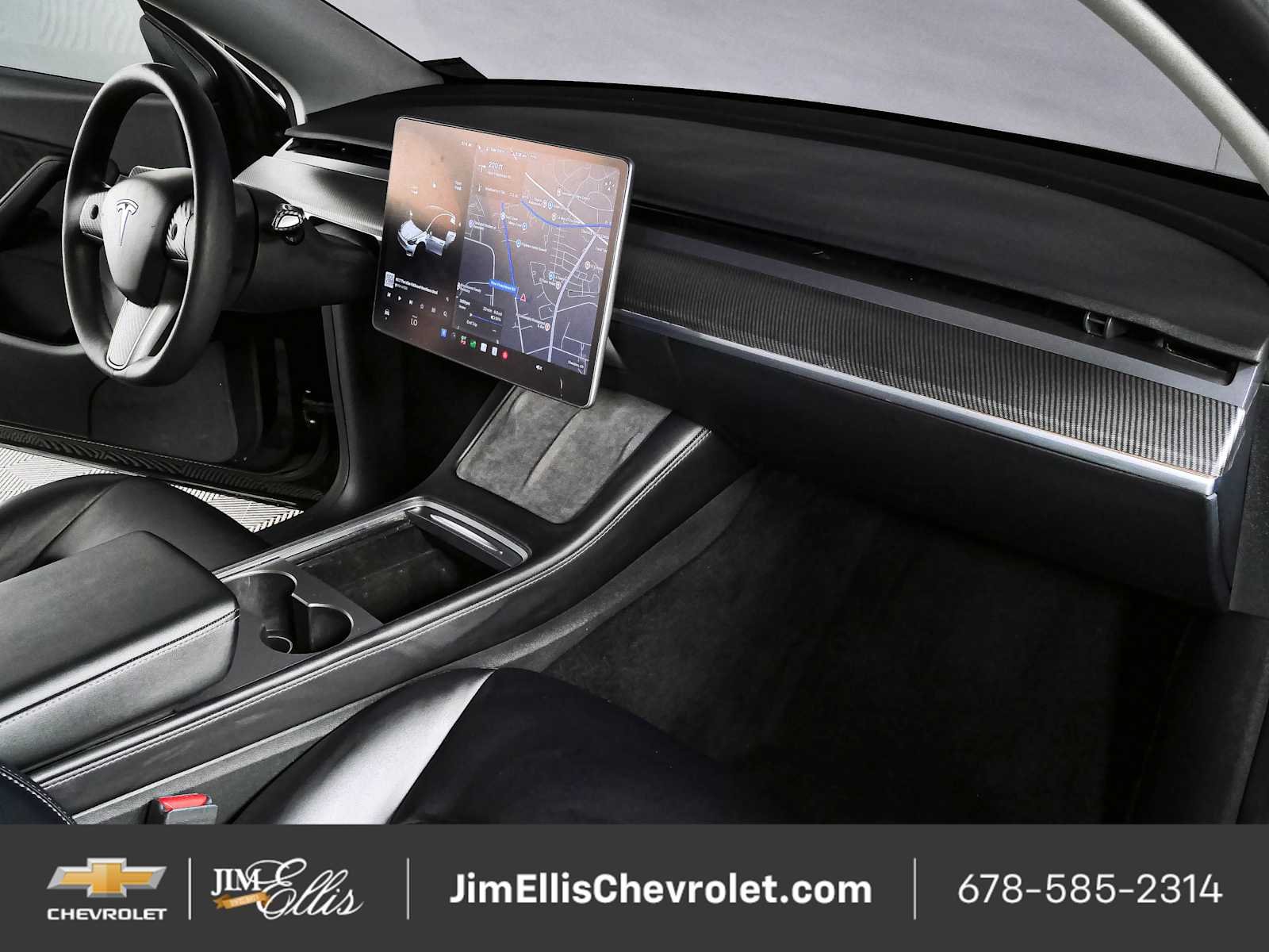 Used 2022 Black Tesla Performance Dual Motor All-Wheel Drive image 22